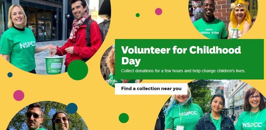 NSPCC - Volunteer for Childhood Day 2024 